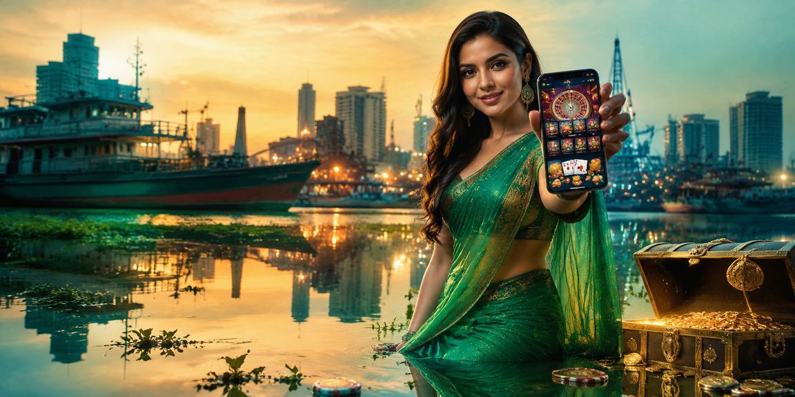 খুলনায় মোবাইলে ক্যাসিনো অ্যাপ ব্যবহার করছেন একজন ব্যবহারকারী